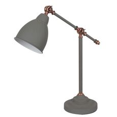 Настольная лампа офисная Arte Lamp Braccio A2054LT-1GY