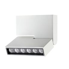 357538 OVER NT18 белый Накладной светильник IP20 LED 3000K 6W 110-240V EOS