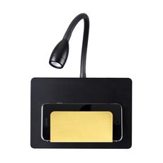 Настенный светильник-полка с подсветкой/USB Odeon Light SONIA 4242/3WL