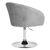 Кресло дизайнерское DOBRIN EDISON, серый велюр (1922-19),изображение4
