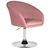 Кресло дизайнерское DOBRIN EDISON, розовый велюр (1922-16),изображение2