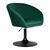Кресло дизайнерское DOBRIN EDISON BLACK, зеленый велюр (1922-9),изображение2