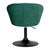 Кресло дизайнерское DOBRIN EDISON BLACK, зеленый велюр (1922-9),изображение5