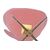 Кресло дизайнерское DOBRIN SWAN, розовый велюр BLUVEL52, золотое основание,изображение11
