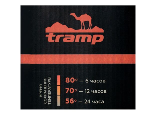 Tramp Термос Soft Touch 1 л, TRC-109, серый,изображение6