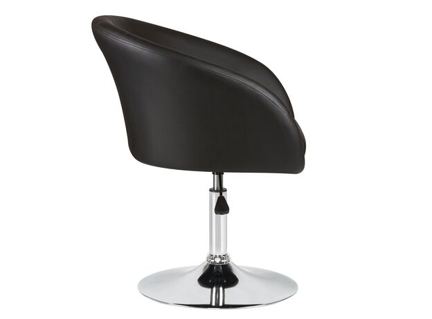 Кресло дизайнерское DOBRIN EDISON, чёрный,изображение2