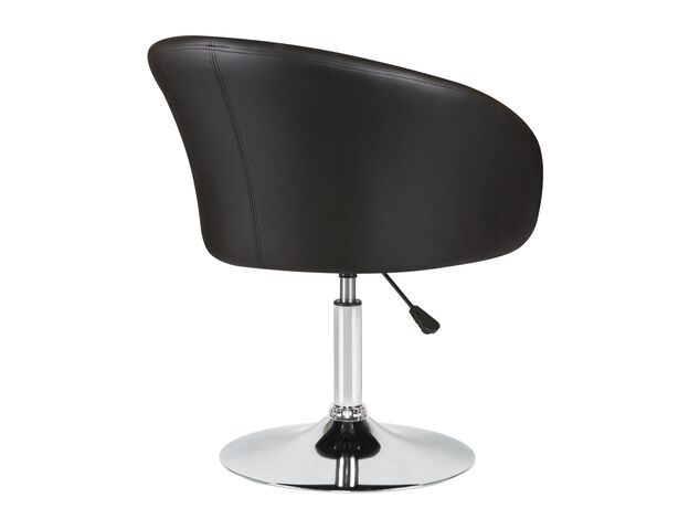 Кресло дизайнерское DOBRIN EDISON, чёрный,изображение3