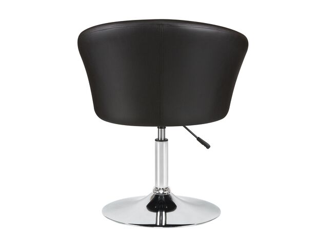 Кресло дизайнерское DOBRIN EDISON, чёрный,изображение4