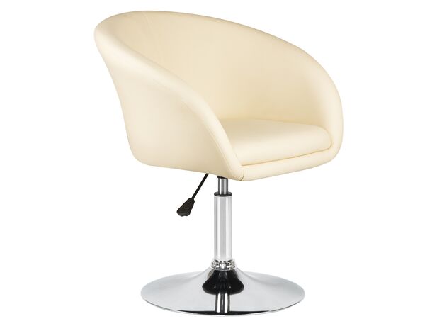 Кресло дизайнерское DOBRIN EDISON, кремовый,изображение2
