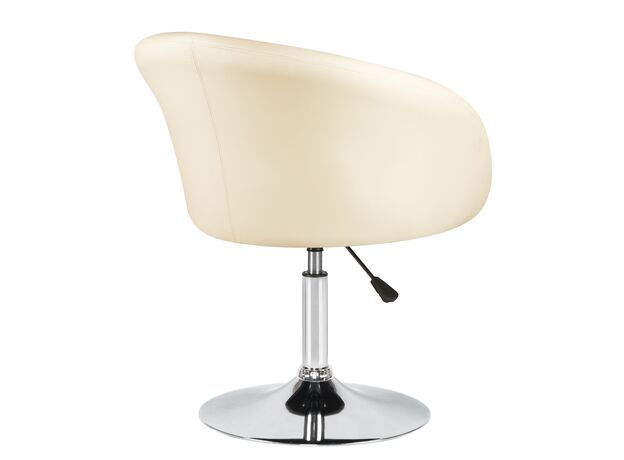 Кресло дизайнерское DOBRIN EDISON, кремовый,изображение4