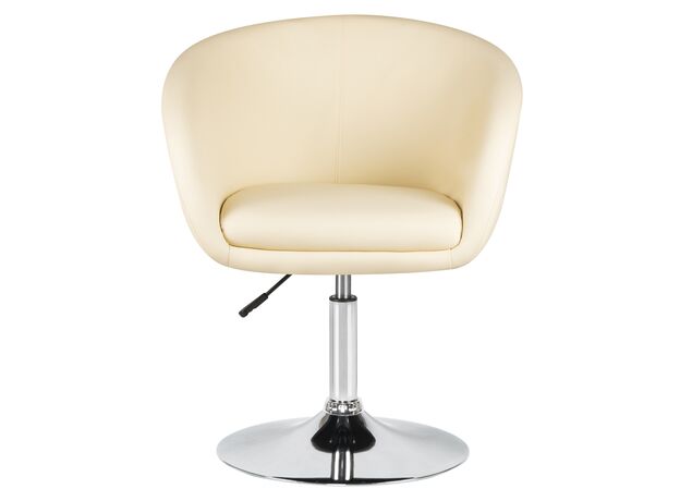 Кресло дизайнерское DOBRIN EDISON, кремовый,изображение6