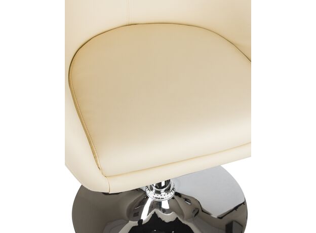 Кресло дизайнерское DOBRIN EDISON, кремовый,изображение7