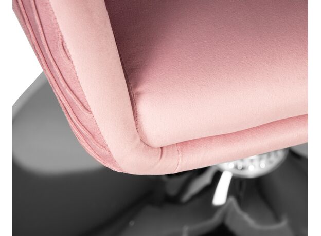 Кресло дизайнерское DOBRIN EDISON, розовый велюр (1922-16),изображение7