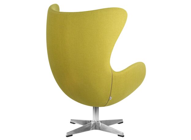 Кресло дизайнерское DOBRIN EGG, светло-зеленая ткань AF3,изображение4