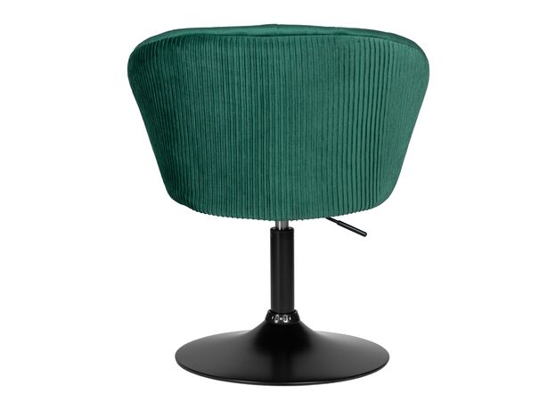 Кресло дизайнерское DOBRIN EDISON BLACK, зеленый велюр (1922-9),изображение5