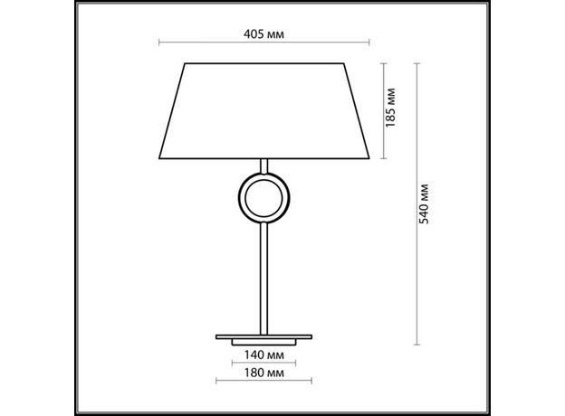 Настольная лампа декоративная Odeon Light Hotel 2195/1T,изображение2